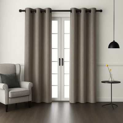 نحوه نصب پرده مخمل کالیفرنیا روی میله پانچ